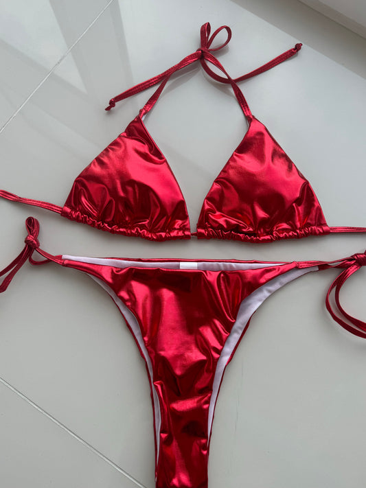 Shiny Bikini red